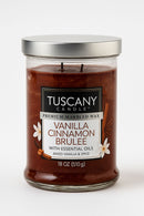 Candle Tuscany Vanilla Cinnamon Brulee