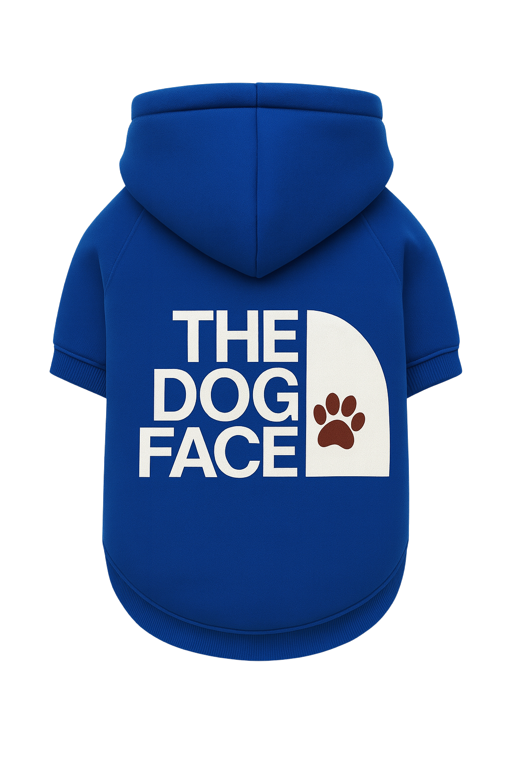 “The Dog Face” hoodie - Blue
